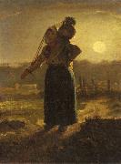 Jean-Franc Millet Norman Milkmaid oil painting on canvas